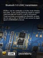 TOPPING Dx3 Pro Plus decodificador de música de Audio Digital USB DAC amplificador de auriculares equilibrado HIFI ES9038Q2M Bluetooth LDAC DSD DX3pro + - details 2