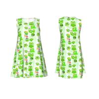 Vestido Duo de búho sin mangas informal para mujer, divertido pájaro verde, viajes personalizados, D-Duogos - details 42