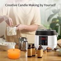 Olla de fusión de cera para fabricación de velas, pantalla LED de temperatura para adultos principiantes, cera de soja, enchufe de la UE - details 4