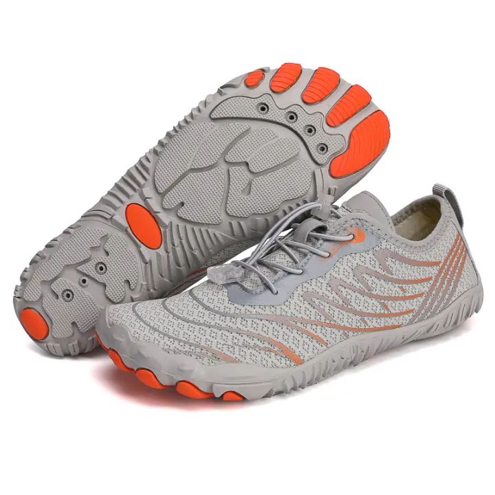 Nuevos zapatos acuáticos de secado rápido para parejas, zapatos acuáticos antideslizantes para playa de verano, zapatos acuáticos transpirables para nadar y vadear, zapatos acuáticos para rastreo de arroyos - 1