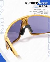 Kapvoe-gafas de sol polarizadas para hombre y mujer, lentes de sol de lujo para conducir, pescar, ciclismo, Golf, bicicleta, tonos de moda - details 6
