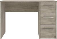 Escritorio moderno para oficina en casa, escritorio para PC con 3 cajones, fácil montaje, 142 x 279 x 187 cm, gris oscuro - details 49