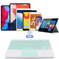 Kit de Teclado y ratón inalámbricos con Touchpad, Bluetooth, español, para iPad, teléfono, MiPad, Huawei, tableta - details 1