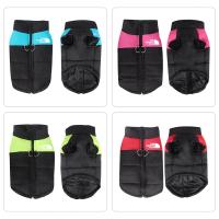 Ropa de invierno para perros de 8 tamaños, S-5XL para mascotas, chaleco Cálido impermeable para perros grandes, abrigos de esquí para gatos y cachorros, chaquetas Verdes/Rojas/azules/rosas - details 3