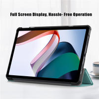Funda de cuero magnética para tableta inteligente Xiaomi Redmi Pad, cubierta de 2022 pulgadas con soporte triple, 10,61 - details 15