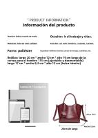 Bolso casual de mano para llevar verduras, bolso de primavera, nueva moda, versátil, bolso de hombro, bolso de mensajero simple, bolso pequeño para viajes diarios, bolso cuadrado. - details 7