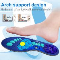 Plantillas deportivas de terapia magnética médica, plantilla de acupresión adelgazante para masaje de pies, pérdida de peso, almohadillas para zapatos para el cuidado de la salud antifatiga - details 7