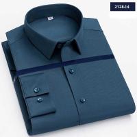 Camisa elástica de manga larga, nuevos productos antiarrugas, blusa vertical masculina, camisa masculina (Regalo 1 pieza) - details 17
