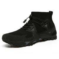 Calcetines Personalizados de Malla Tejida con Mosca Zapatos Deportivos para Hombres de Tamaño Grande Color Sólido Para Actividades al Aire Libre y Montañismo - details 7