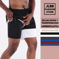 Pantalones cortos deportivos antideslumbrantes para hombre, pantalones de entrenamiento de baloncesto y fitness, secado rápido, vacaciones de verano - details 4