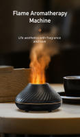 Difusor de Aroma Volcánico Humidificador de Aire USB con Diseño de Llama Colorida Máquina de Aromaterapia Portátil para Casa y Coche - details 0