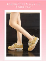 Zapatos Deportivos de Cuero Genuino para Mujer Forrest Gump Plataforma de Primavera 2025 - details 7
