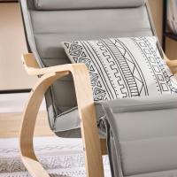 Relax Reposapiernas Sillón de Relax Ajustable Beige 50 x 80 x 90 cm FST16-W - details 15