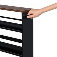 Carrito Auxiliar Mueble Auxiliar para almacenaje Verdulero o Mesa Auxiliar Compartimentos