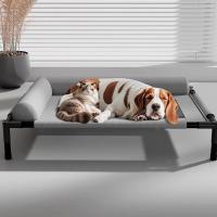Camas elevadas de malla para mascotas, transpirables, extraíbles, con almohada, cama refrescante para perros, cama para gatos, para tomar el sol en el patio. - details 7