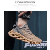 Zapatillas de correr transpirables de marca para hombre, zapatillas deportivas antideslizantes resistentes al desgaste para gimnasio, zapatillas de tenis absorbentes de golpes, zapatillas de deporte con cuchilla a la moda - details 11