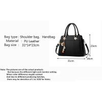 Bolso Gusure, bolso cruzado para mujer con borla colgante, bolsos de hombro femeninos de gran capacidad, bolso de mano bordado, mochila principal de lujo de alta gama - details 0