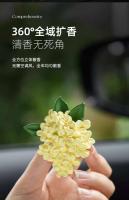 Osmanthus montado aromaterapia expansor perfume aire acondicionado salida de automóvil 2025 nueva decoración interior del coche para niñas - details 8