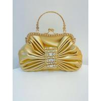 Nuevo Kelly francés brillante hecho a mano para banquete con incrustaciones de diamantes, bolso de cena con lazo, bandolera de hombro. - details 15