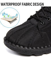 Zapatos de algodón para nieve impermeables antideslizantes, botas cortas de gran tamaño, botas gruesas de terciopelo - details 7