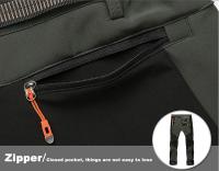 Pantalones de Vellón para Senderismo en Invierno Calentes, Impermeables, a Prueba de Viento, Suaves y Gruesos para Esquí y Camping - details 25