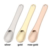 Cuchara de Cosméticos de Metal para Maquillaje Mascarilla de Crema Spoon Reutilizable Herramienta de Belleza para el Rostro y la Piel - details 1