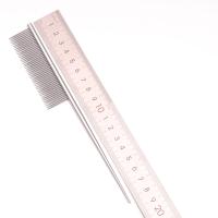 Peine de aseo para cachorros, peines de cobre inoxidable para mascotas, cepillo para el pelo de perros y gatos, C7801 - details 3