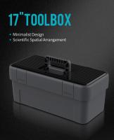 Caja de Almacenamiento de Herramientas JIMIHOME Caja de Herramientas Pesada y Impermeable de 17 Pulgadas con Protección Anticolisión para El Portaherramientas del Coche - details 0