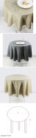 Mantel de Comedor nórdico de Encaje Cubierta de Mesa de Boda y Fiesta Decoración de Cocina y Comedor - details 5