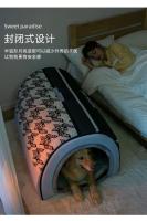 Casa de perro suave para gatos, casa para gatos de interior, cama portátil para gatos, perrera plegable, nido desmontable para mascotas con Cush extraíble - details 3