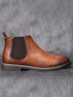 40 ~ 46 Botas Chelsea para hombre Botas retro cómodas de moda para hombre - details 1