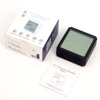 Sensor inteligente de temperatura y humedad con pantalla Digital LCD, Detector de termómetro interior para Alexa y Google - details 8