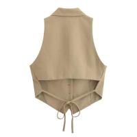 Conjunto Elegante de 2 Piezas para Mujer Joven Traje de Calle Chic, Chaleco Ajustado, Falda para Vacaciones, Novedad de Verano 2024 - details 4