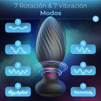 Vibrador Anal con 360 °   Rotación y 14 Modos - Juguete Sexual para Hombres con Control Remoto - Estimulador de Próstata y Masajeador Erótico - details 2