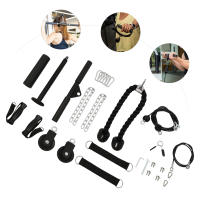 Sistema de polea de Cable para gimnasio, equipo de entrenamiento en casa, Kit de entrenamiento de suspensión, 330 libras - details 1