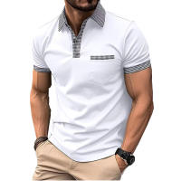 POLO informal de verano para hombre, camiseta de manga corta, top - details 2
