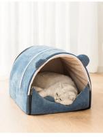 Casa de Perro lavable y cálida Para invierno, cama cerrada Para cachorros, perrera, tienda de campaña plegable portátil Para mascotas - details 13