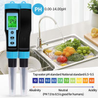 Medidor de PH de alimentos profesional, alta precisión, ~ 14.00pH 0,00, temperatura, Sensor de prueba de pH para carne, enlatado, queso, masa, agua, Analizador de acidez - details 7