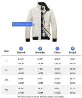 Chaqueta ligera para hombre, cazadora informal para exteriores, abrigos Bomber ajustados, ropa de trabajo de negocios, primavera y otoño - details 0
