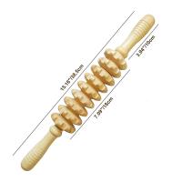 Herramienta de Masaje Gua Sha de Haya Profesional Palo de Masajeador de Tejidos Suaves para Alivio del Dolor de Espalda, Brazos, Hombros Tratamiento de Salud Belleza - details 2