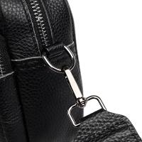 Bolso cruzado de piel auténtica para mujer, bandolera de diseñador de lujo, Color sólido, 100%, 2023 - details 16