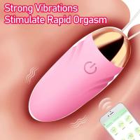 APP inalámbrica Bluetooth salto vibrador huevo cuerpo masajeador estimulador mujeres bala vibradores adultos juguetes sexuales producto amantes juegos - details 0
