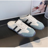 Dexun zapatos media zapatillas nuevo feo lindo medio arrastre zapatos deportivos planos casuales de gran tamaño zapatos de las mujeres 41-43 - details 27