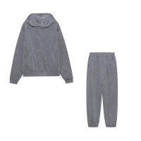 Suéter grueso de manga larga para mujer, moda casual de dos piezas, otoño e invierno - details 18