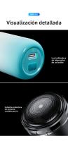 Afeitadora Eléctrica Portátil Mini Compacta, Recargable, Lavable para Hombres - details 12