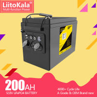 LiitoKala-batería LiFePO4 de 12V, 200A, 100Ah, 120Ah, 150Ah, para acampadores, resistente al agua, para carrito de Golf, todoterreno, energía Solar fuera de la red - details 0