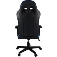 Reclinable con Cojín Lumbar y Cervical |   Respaldo Alto Acolchado |   Altura ajustable |   Ruedas Giratorias 360 °   y Reposabrazos |   Ideal Ordenador, Oficina, Videojuego o Escritorio - details 41