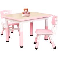 Juego de Mesa y 2 sillas para niños, Altura Ajustable, Juego de Mesa y Silla para niños de 3 a 8 años, fácil de Limpiar, Aprobado por CPC y CE (Juego de 3 Piezas), Color Azul - details 34