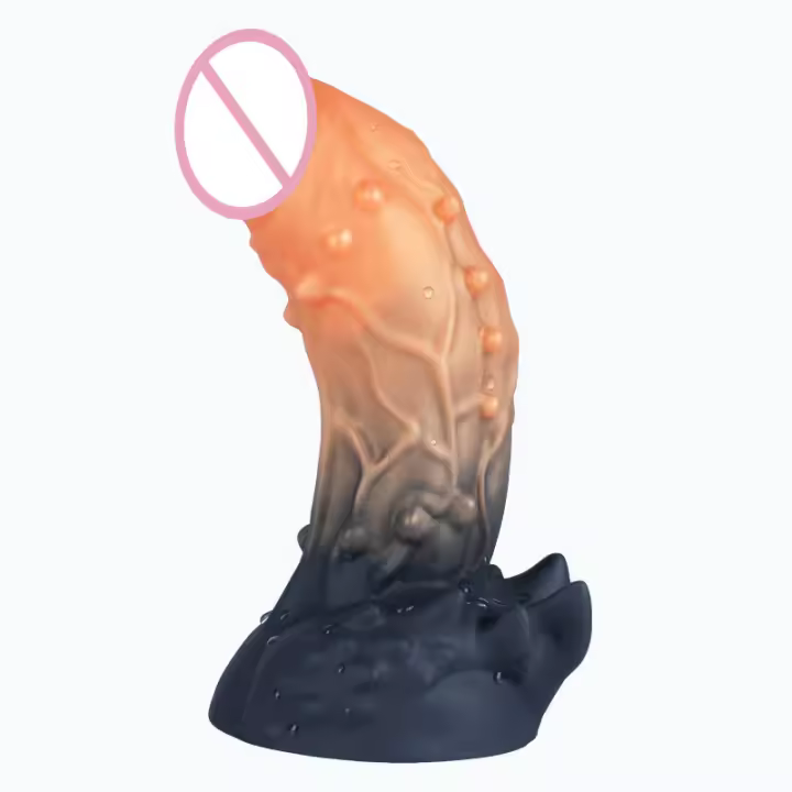 Juguetes sexuales, Pene de forma especial de gran tamaño, carne suave femenina, masturbación para adultos, consolador, tapón anal para patio trasero, juguetes sexuales de doble propósito - 1