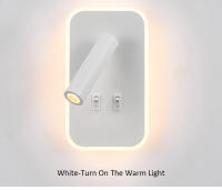 Tomaxin Lámpara de Pared Led Luz Cálida de 350 Grados Rotativa Plegable para Dormitorio, Estudio, Hotel - details 13